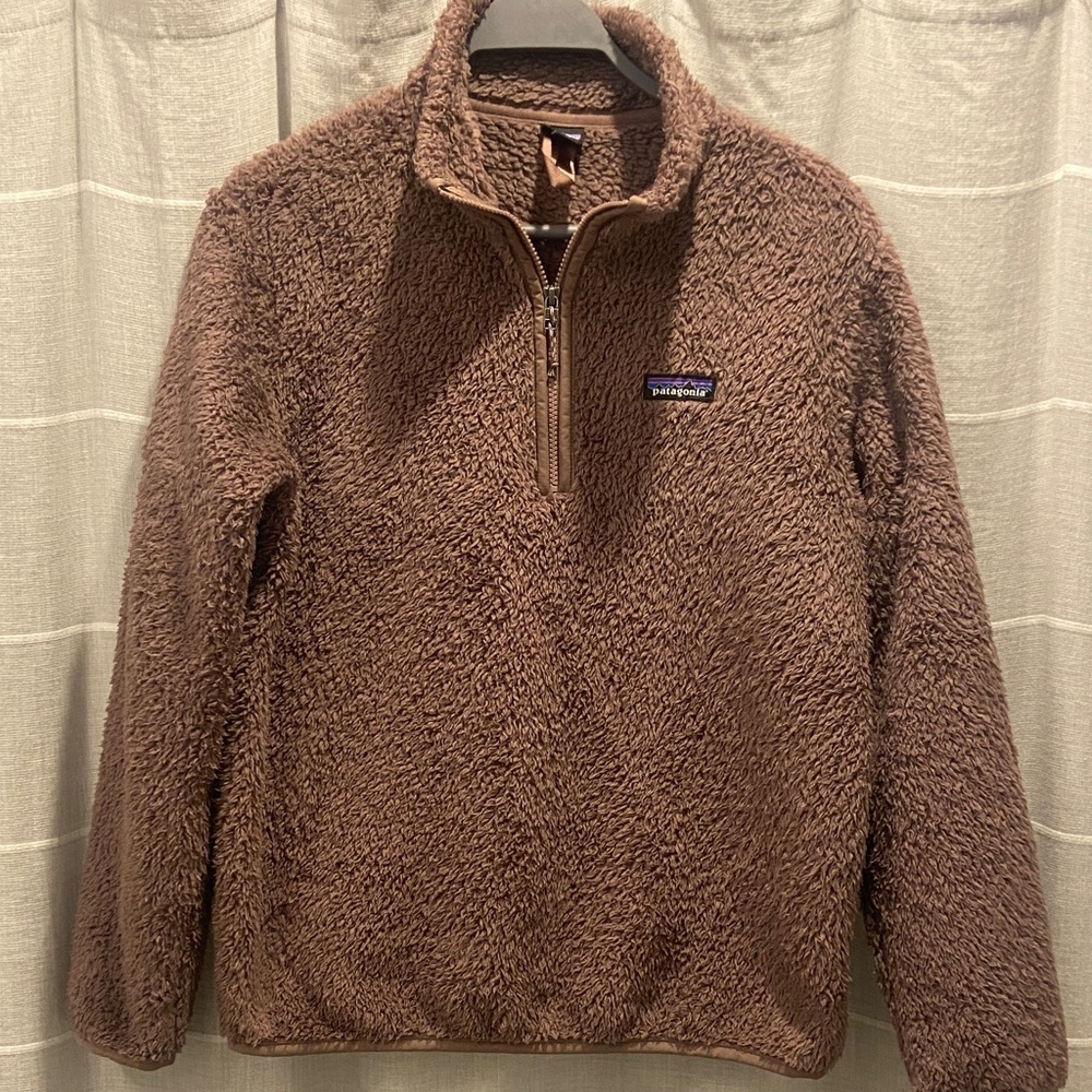 Patagonia womans  Mauve Los Gatos 1/4 Zip Up Fleece